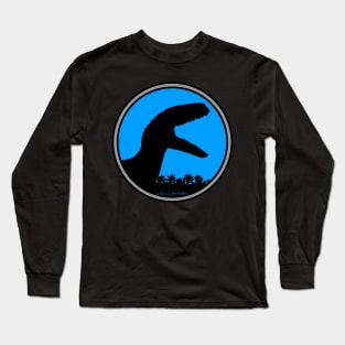 Jurassic World, Blue, Raptor Long Sleeve T-Shirt